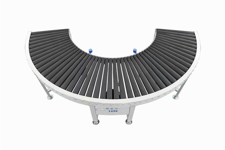 180 Degre Powered roulo koub CONVEYOR